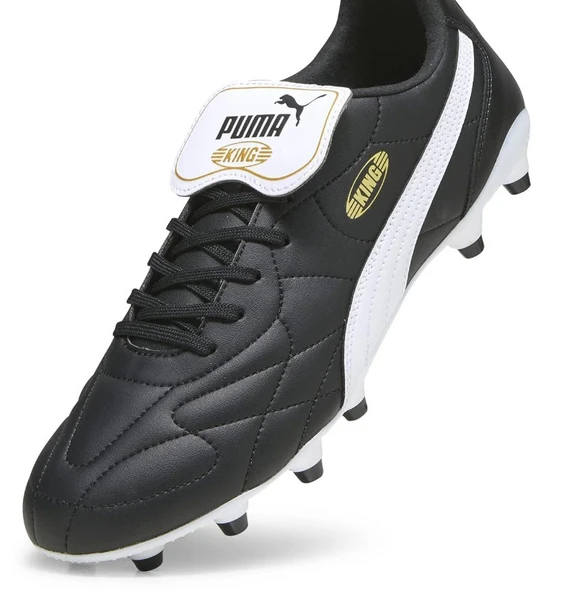 Puma King Top Fg/Ag 107348-01 Profesyonel Erkek Krampon - Resim 7