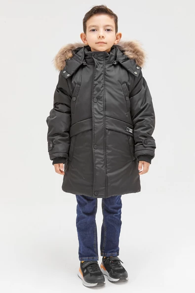 Benittokids Erkek Çocuk Yelekli Mont 2'li Takım 51291 - 11