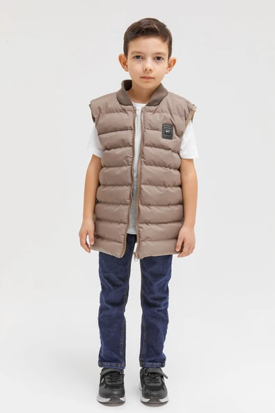 Benittokids Erkek Çocuk Yelekli Mont 2'li Takım 51291 - 10