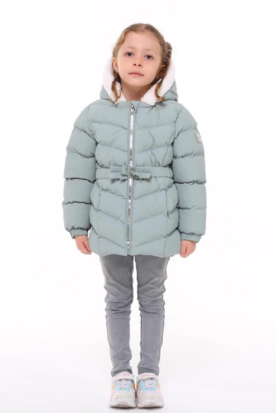 Kız Bebek Çocuk Mont 51285 - 9