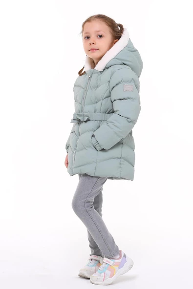 Kız Bebek Çocuk Mont 51285 - 10