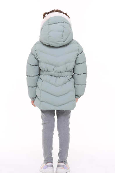 Kız Bebek Çocuk Mont 51285 - 4