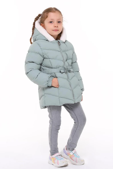 Kız Bebek Çocuk Mont 51285 - 3