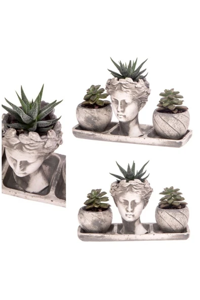 Anneler Gününe Özel Helen Seti Ve 2 Hediye Sululent ürün görseli