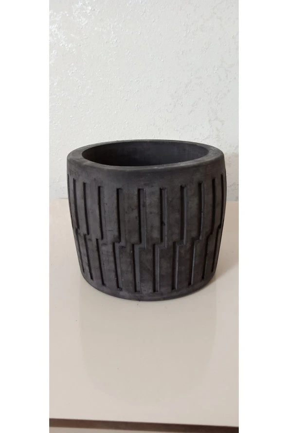 Saf Beton Bonsai ve Aranjmana Özel Taş Saksı suya karşı 121 yıl ömürlü 002 - 2
