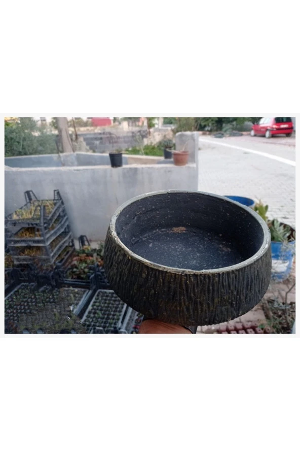 Beton Saksı Özel El Yapımı 0012bbvvhh - 2