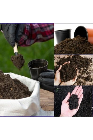 70 Litre Özel Karışımlı Bitki Toprağı - Torf