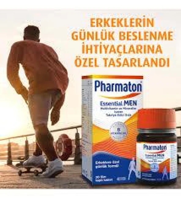 Pharmaton Essential Men 30 Tablet - Resim 3