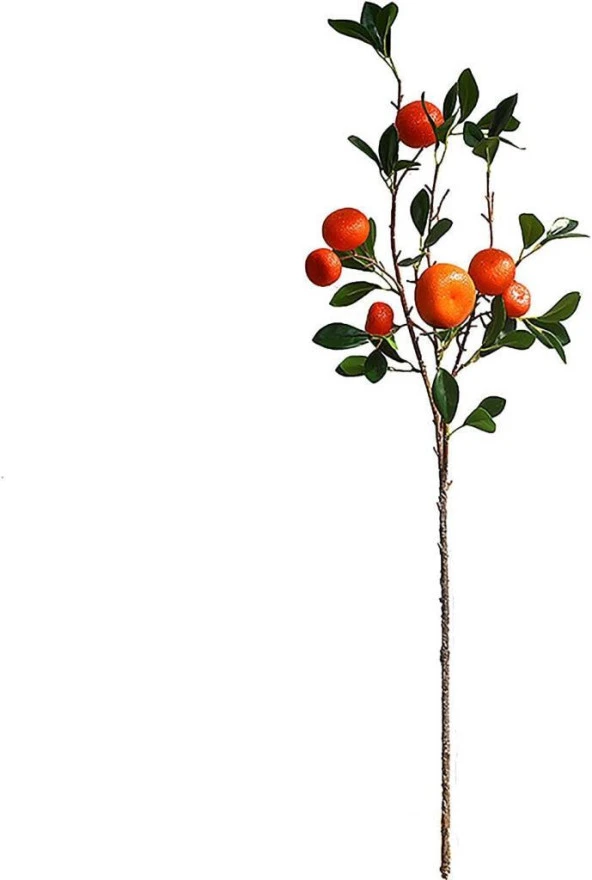 Nettenevime Yapay Portakal Dalı 87cm Yapay Çiçek Portakal Ağacı Dalı ürün görseli 1