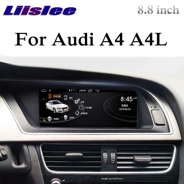 Audi A4 B8 Kasa Android Multimedya Sistemi (2009-2016) 8 GB Ram 256 GB Hafıza 8 Çekirdek Snapdragon Qualcomm işlemci Navigatör Premium Series - Resim 6
