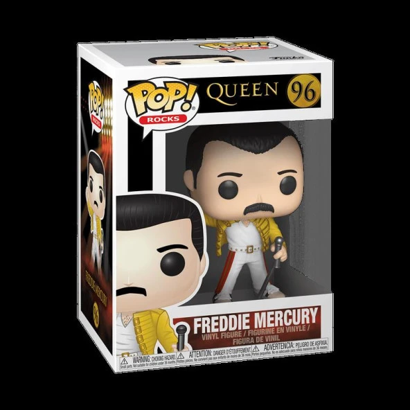 Funko Pop Rocks Queen Freddie Mercury 96 - 1