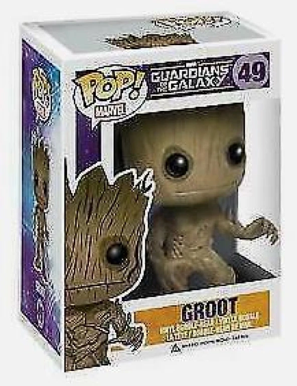 Funko Pop! Marvel Guardians of the Galaxy Groot Bobble-Head 49