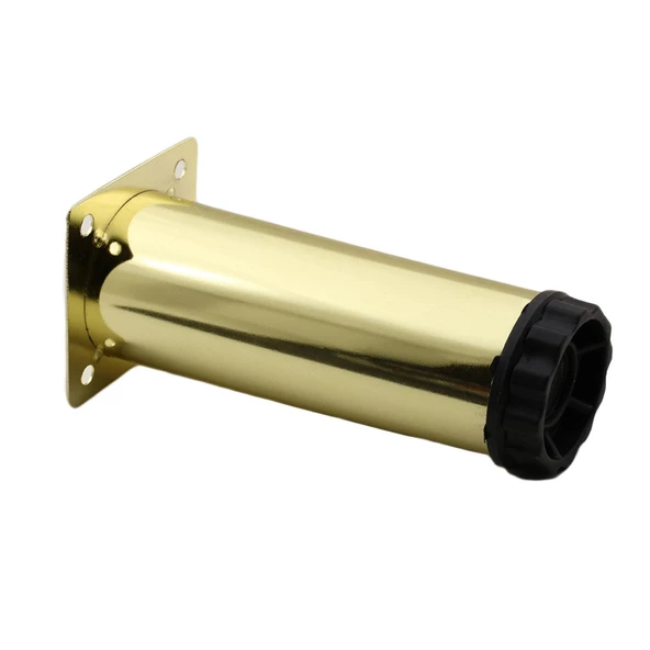 Ayarlanabilir Dolap Mobilya Kanepe Baza Koltuk Metal Destek Yükseltici Ayağı 10 cm Gold Ayakları 4 Adet - 5