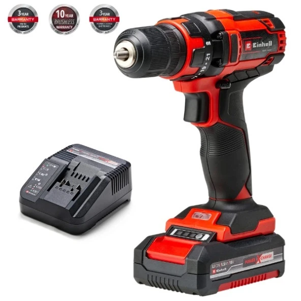 Einhell TC-CD 18/35-2 Lİ 1 Adet 1.5AH Akülü Vidalama 4514255