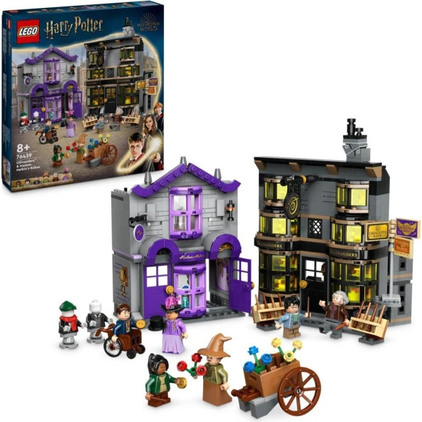 76439 LEGO® Harry Potter™ Ollivanders™ ve Madam Malkin'in Cübbe Dükkanı