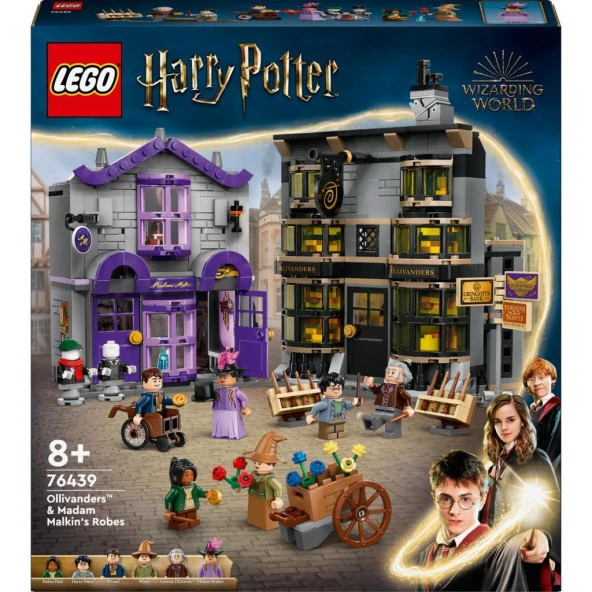 76439 LEGO® Harry Potter™ Ollivanders™ ve Madam Malkin'in Cübbe Dükkanı - 4