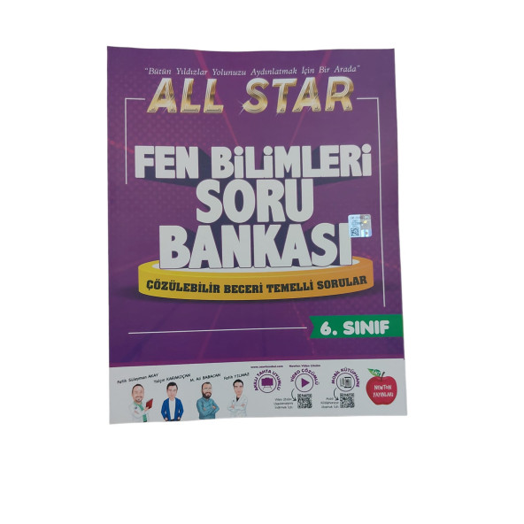 NEWTON YAY. 6.SINIF  FEN BİLİMLERİ ALLSTAR SORU BANKASI