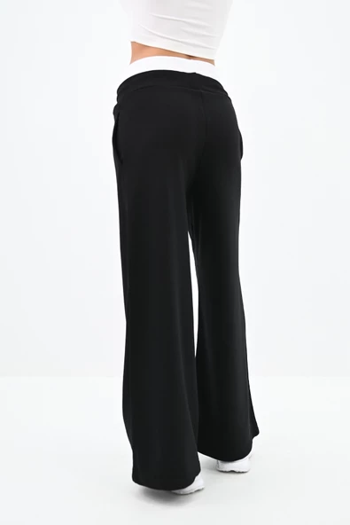 Kadın İspanyol Paça Yüksek Bel Eşofman Altı 6236-24 - 5