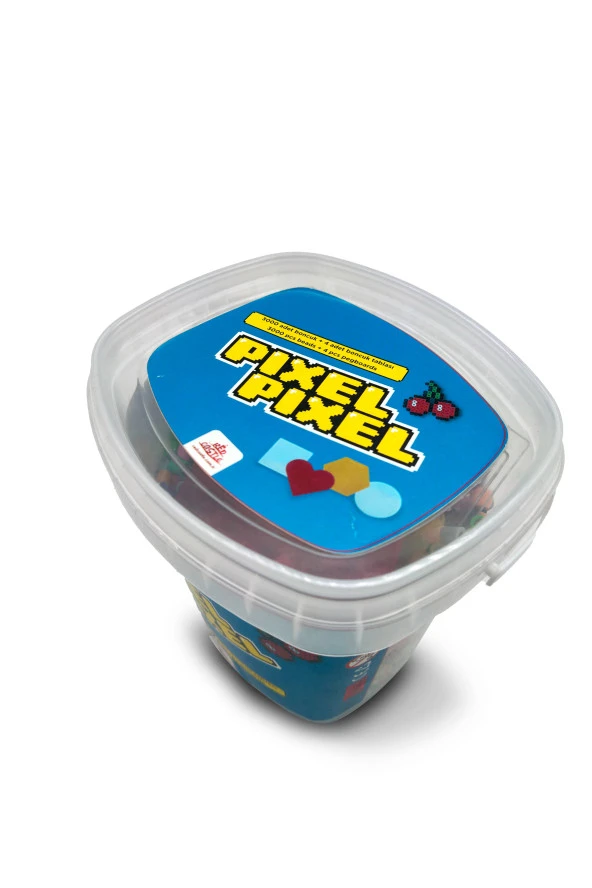 3000 Adet Midi Boncuk Kovada 32 Renk, 4 Adet Boncuk Dizme Tablası-Pixel Pixel PPK300 - 2