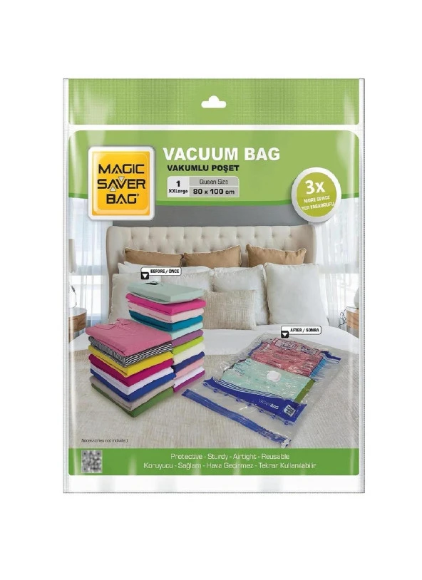 MAGİC SAVER BAG 80*100 VAKUMLU POŞET XXL