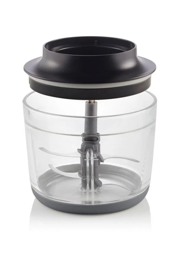 Arzum Ar1128 Freechopp Cam Hazneli Şarjlı Doğrayıcı Siyah - 4
