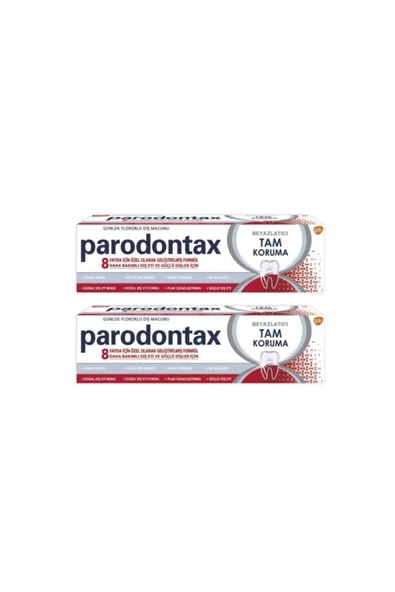 PARODONTAX TAM KOR BEYZ 1+1 75 ML