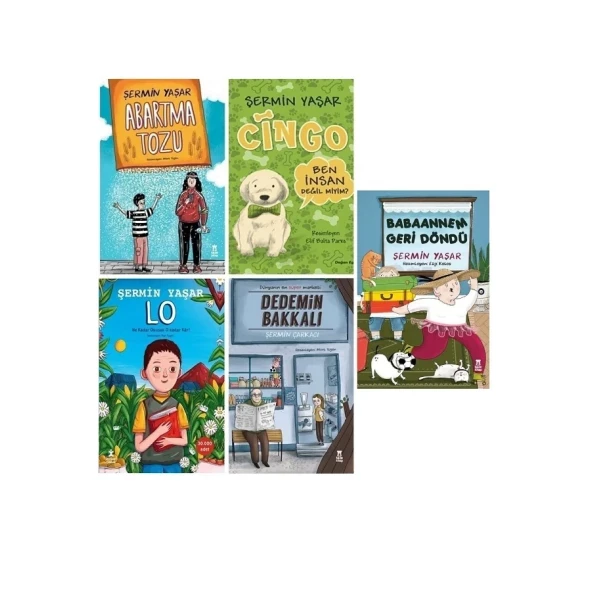 ŞERMİN YAŞAR SERİSİ 5 KİTAP SET ürün görseli