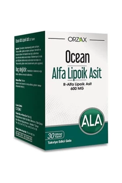 OCEAN ALFA LIP ASIT 600 MG 30 KAPSÜL