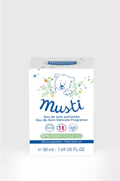 Musti Eau De Soin 50 Ml-bebeklere Özel Alkolsüz Parfüm