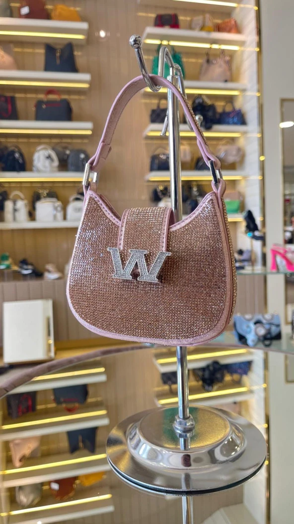İthal Mini Wang Çanta - 9