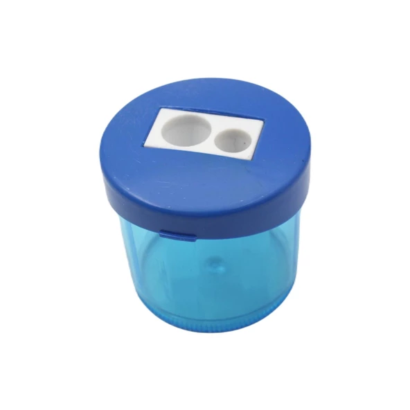 Ark Yuvarlak Kalemtıraş Çift Delikli Kod:1585 - 4