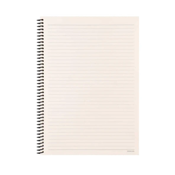 Keskin Color Viking Sert Kapak Spiralli Defter 20x28 cm 100 yp Çizgili - 5
