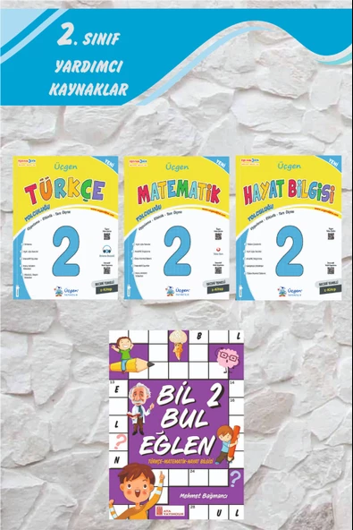Üçgen 2.Sınıf Beceri Temelli Türkçe-Matematik-Hayat Bilgisi Yolculuğu-2024