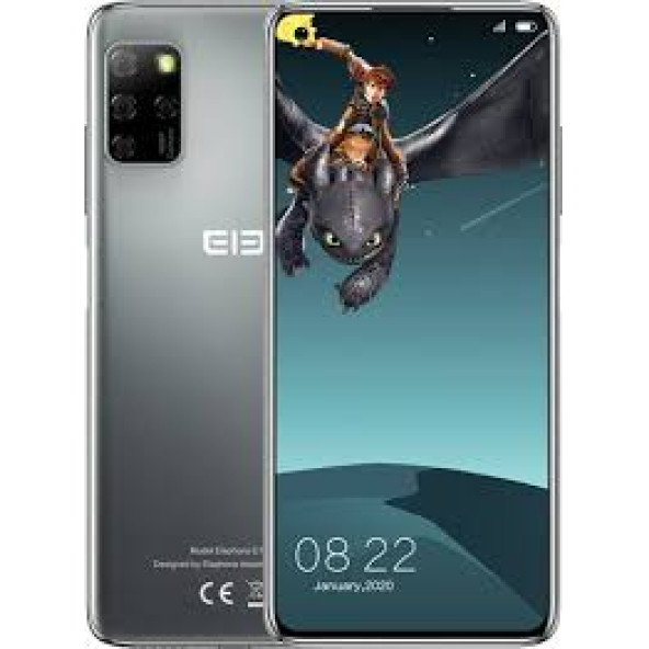 ELEPHONE E10 PRO GRİ 4+128GB