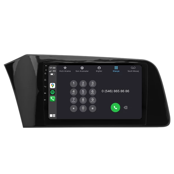 Hyundai Elantra Android Multimedya Sistemi CN7 (2021-2024) 2 GB Ram 32 GB Hafıza 4 Çekirdek İphone CarPlay Android Auto Navigold - Resim 2