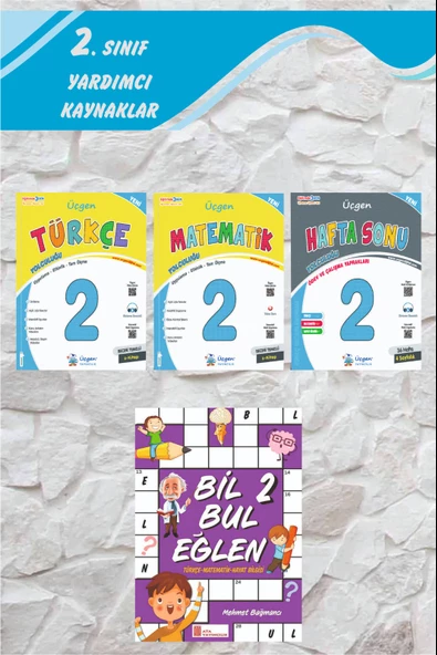 Üçgen 2.Sınıf Beceri Temelli Türkçe-Matematik-Hafta Sonu Yolculuğu-2024