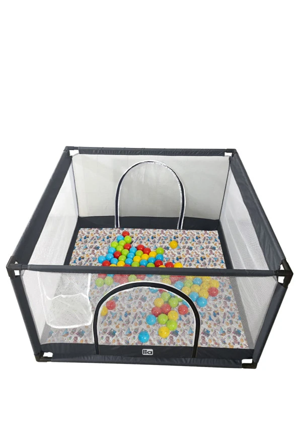 Liabebek Bebek Ve Çocuk Oyun Alanı 100X100Cm - Resim 2