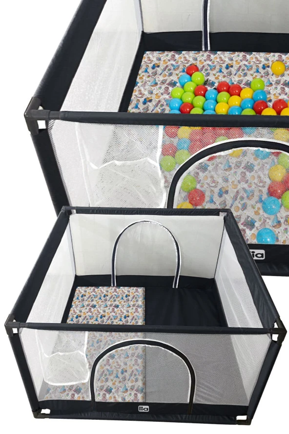 Liabebek Square Bebek Ve Çocuk Oyun Alanı 100X100Cm - Resim 2