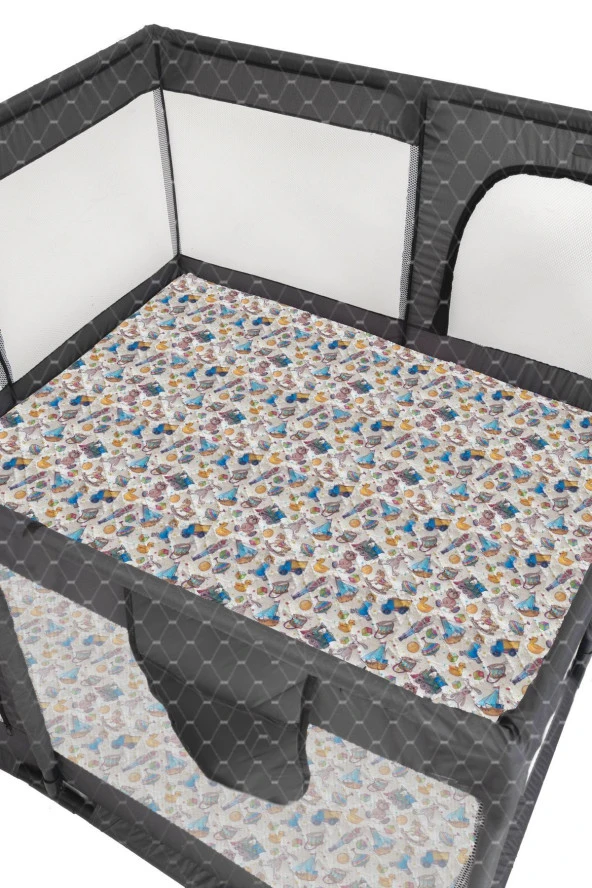 Liabebek Icon Koruyucu Bebek Ve Çocuk Oyun Alanı 120X120Cm - Resim 2