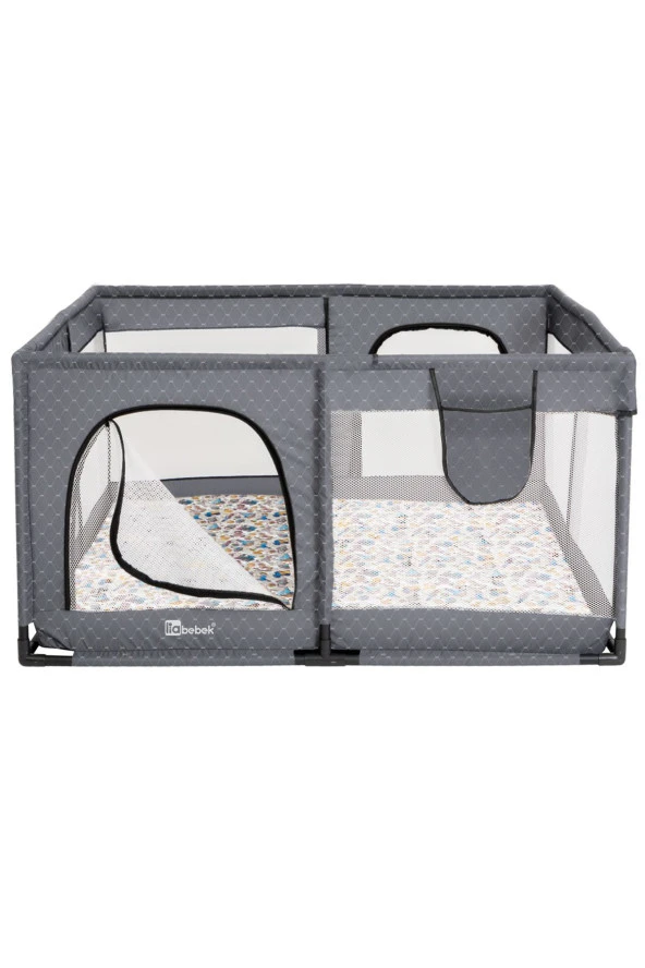 Liabebek Bebek Ve Çocuk Güvenli Oyun Alanı & Oyunpark 120X120Cm - Resim 4