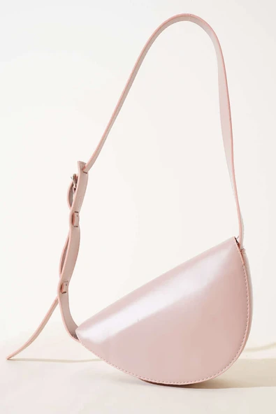 Asimetrik Kol Çantası Pudra ürün görseli 1