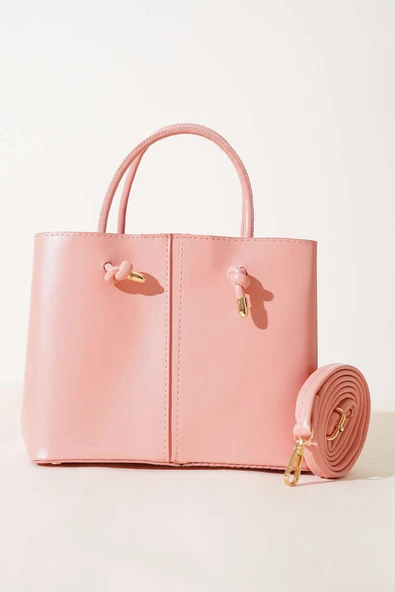 Dikiş Detaylı Kadın El Çantası Yavru Ağzı - Resim 2