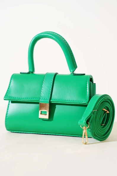 Mıknatıslı El Çantası Yeşil ürün görseli 1