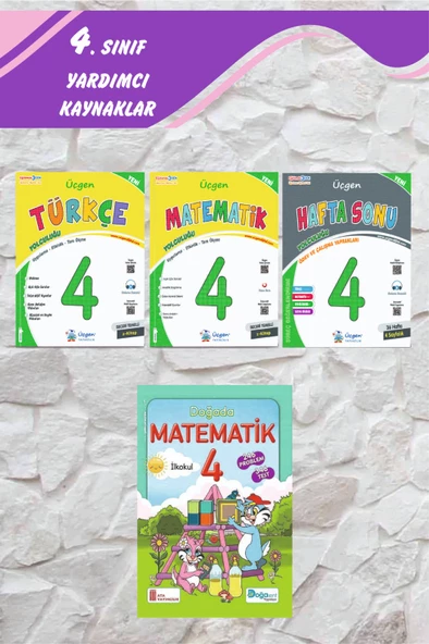 Üçgen 4.Sınıf Beceri Temelli Türkçe-Matematik-Hafta Sonu Yolculuğu-2024 ürün görseli 1