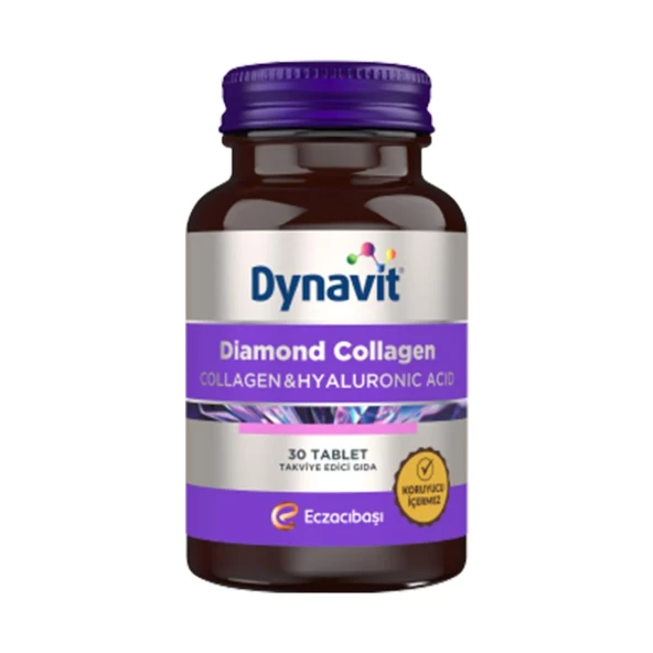 Dynavit Diamond Collagen Hyaluronic Acid 30 Tablet