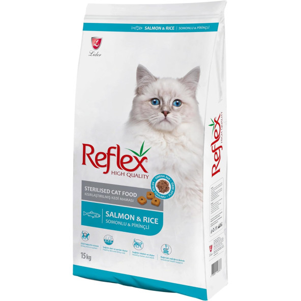 Reflex Somonlu Kısırlaştırılmış Kedi Maması 15 Kg