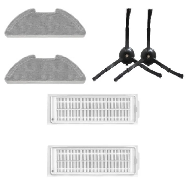 srfn ticaret Xiaomi Mop 2 Lite MJSTL (Siyah) Uyumlu Aksesuar Seti - 6 Parça ürün görseli 1