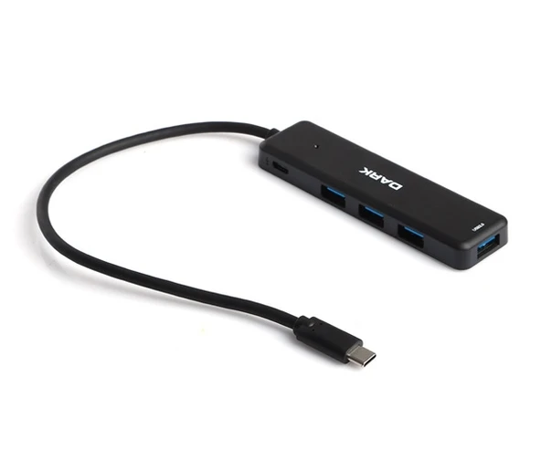 Dark USB Type-C to 4 Port USB 3.0 HUB Çoklayıcı (DK-AC-USB31X41A) - 5