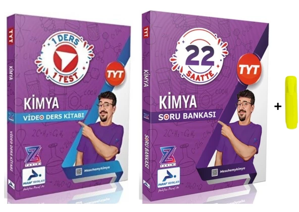 PRF Yayınları Paraf Z Takımı Tyt Biyoloji Video Ders Ve Soru Kitabı 2'li Set