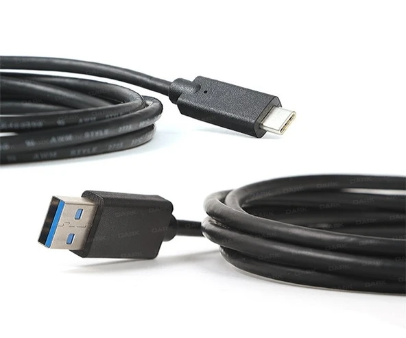 Dark DK-CB-U31L150 1.5 m USB to Type-C Hızlı Şarj Kablosu - 2